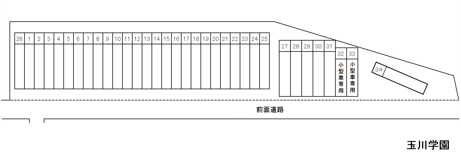 小田急パーキング玉川学園_小田急パーキング（駐車場）