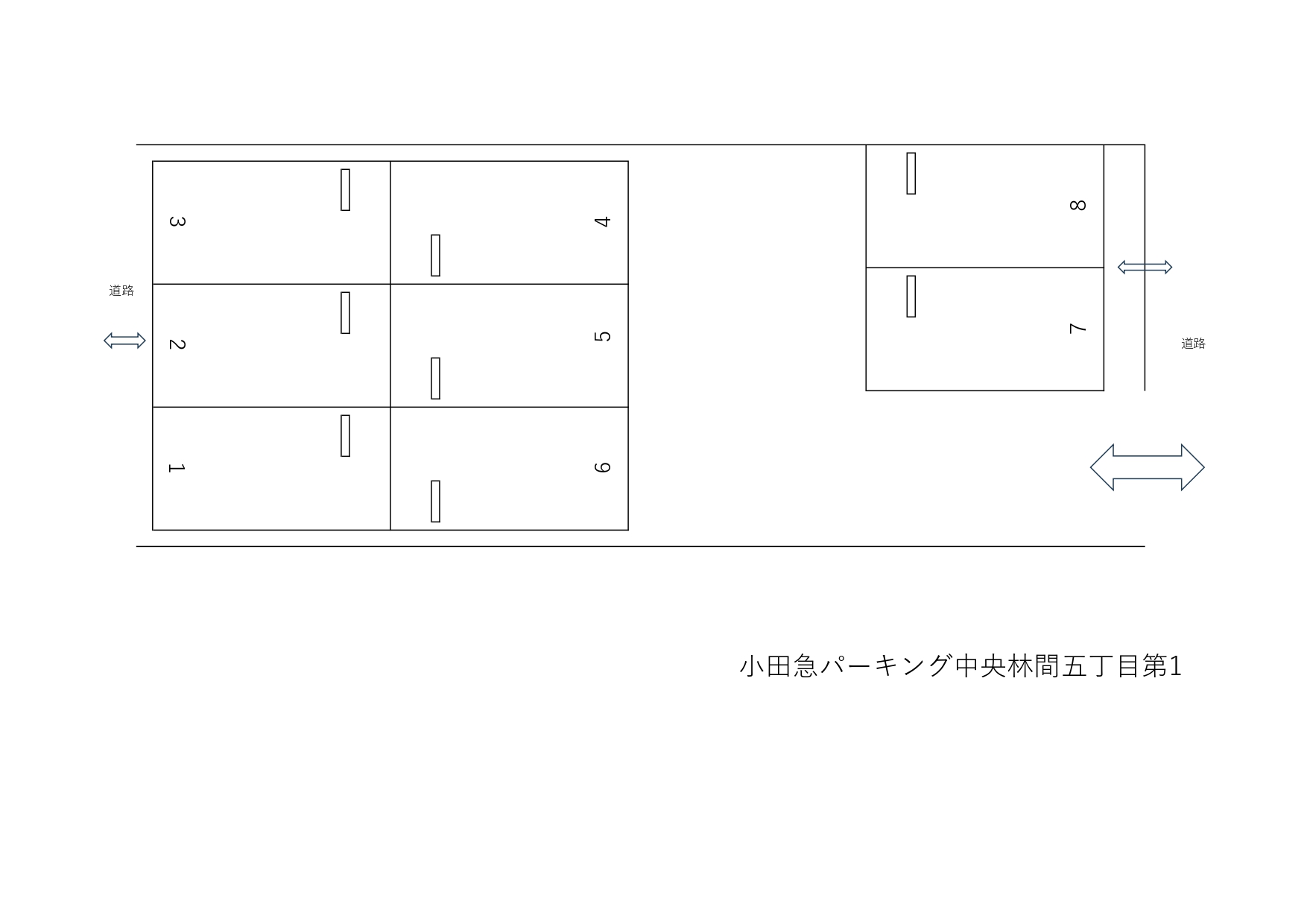 小田急パーキング中央林間五丁目第1_小田急パーキング（駐車場）