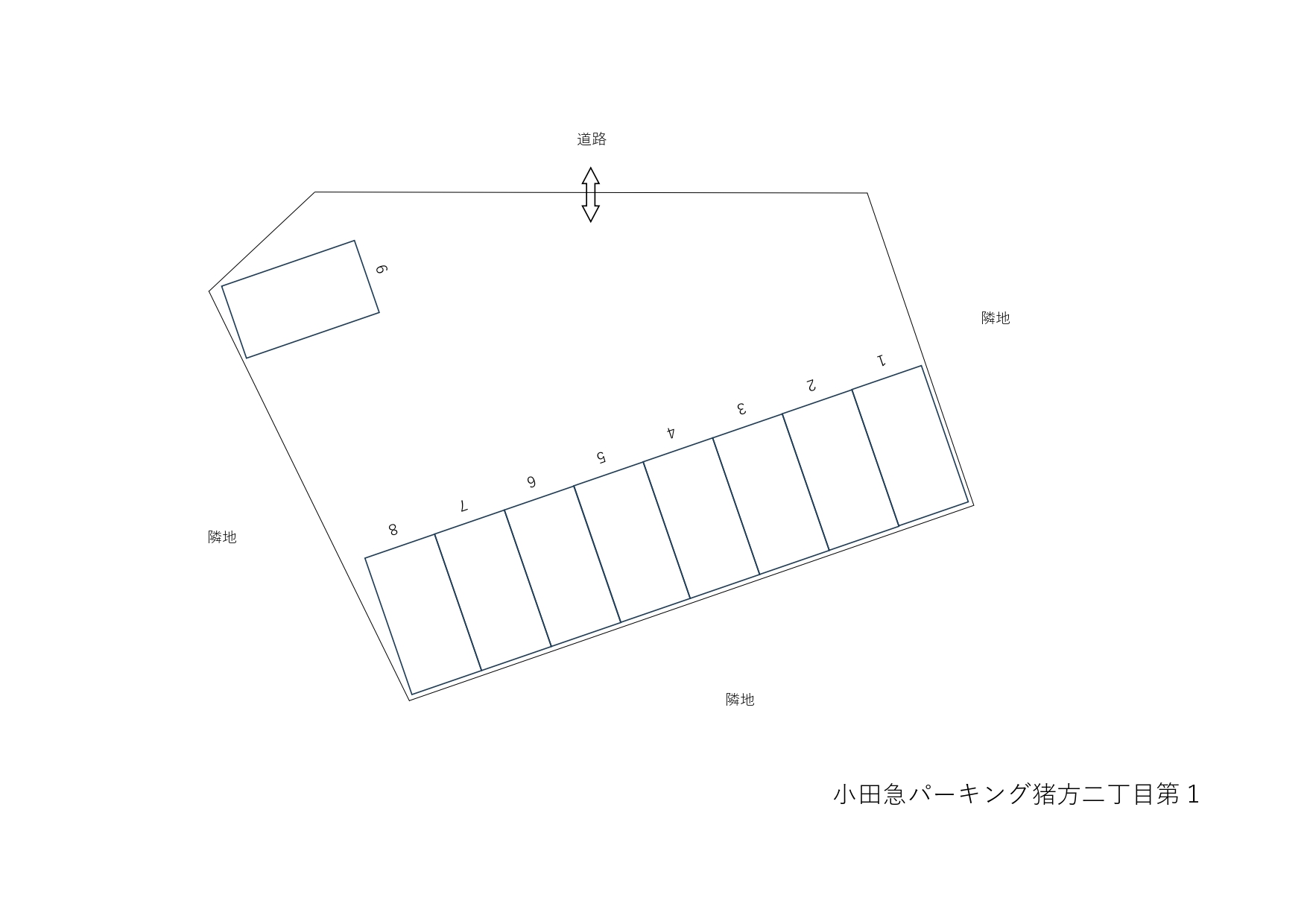 小田急パーキング猪方二丁目第1_小田急パーキング（駐車場）