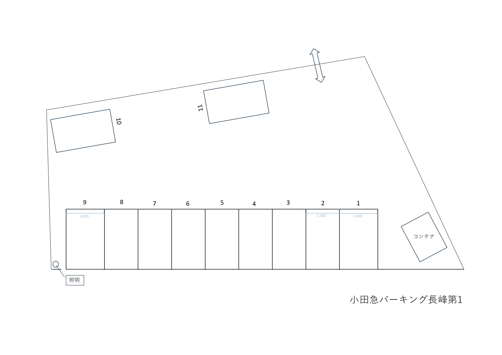 小田急パーキング長峰第1_小田急パーキング（駐車場）